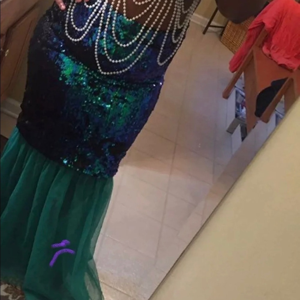 Mermaid  handmade  skirt only 47"Long  !!top sold!!!